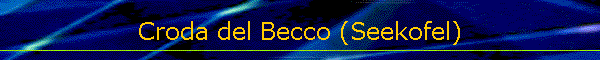 Croda del Becco (Seekofel)