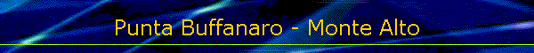 Punta Buffanaro - Monte Alto